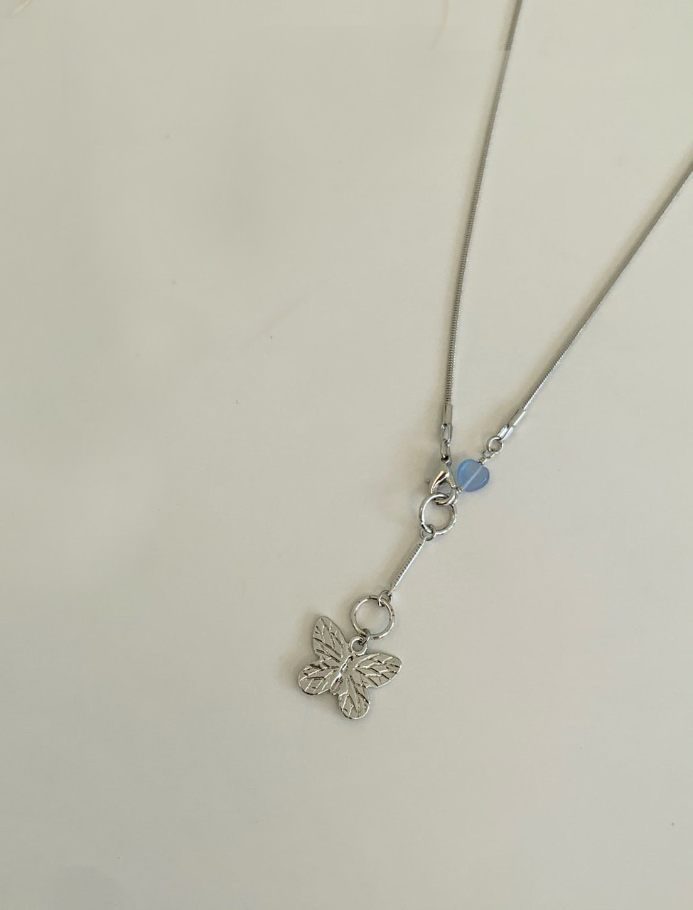butterfly beads necklace
